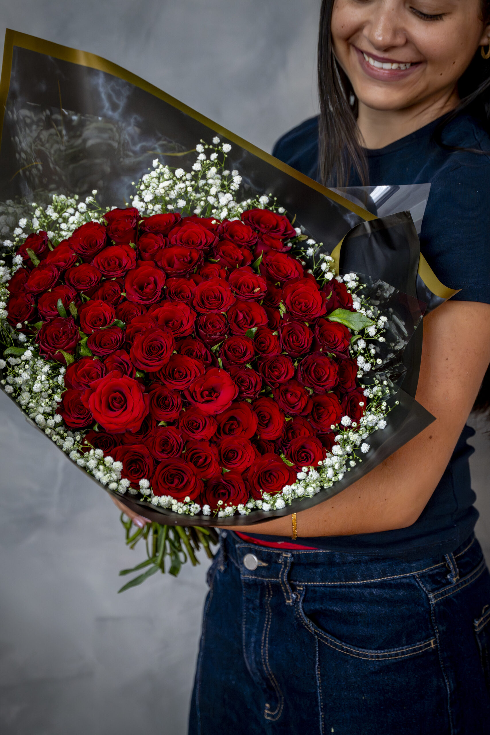 60 Stems Red Roses